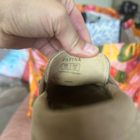 Tan Suede Loafers for Women - Picture 6 of 6